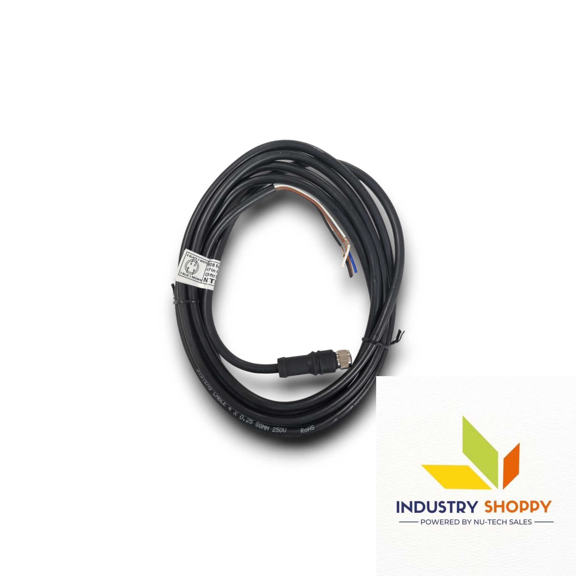 NTS NTM84/2M-M8 Female 4 Pins Connection cable NTS NTM84/2M-M8 Female 4 Pins Connection cable